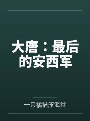卜怀安卢十四大唐:最后的安西军 卜怀安卢十四大唐:最后的安西军